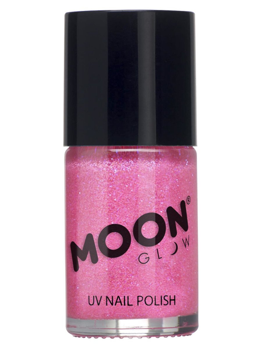 Moon Glow Neon UV Glitter Nail Polish