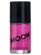 Moon Glow Neon UV Glitter Nail Polish