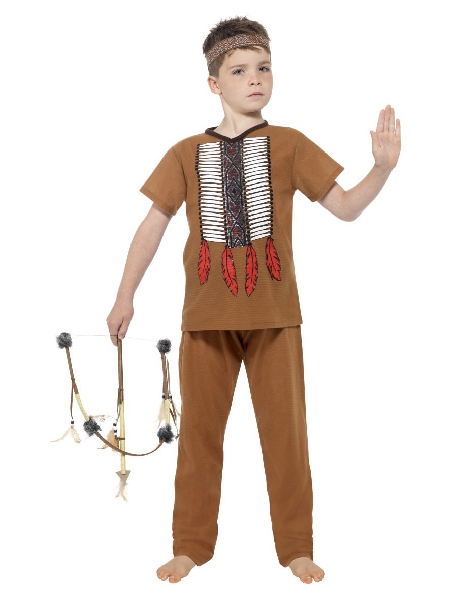 Native American Inspired Warrior Costume, Child