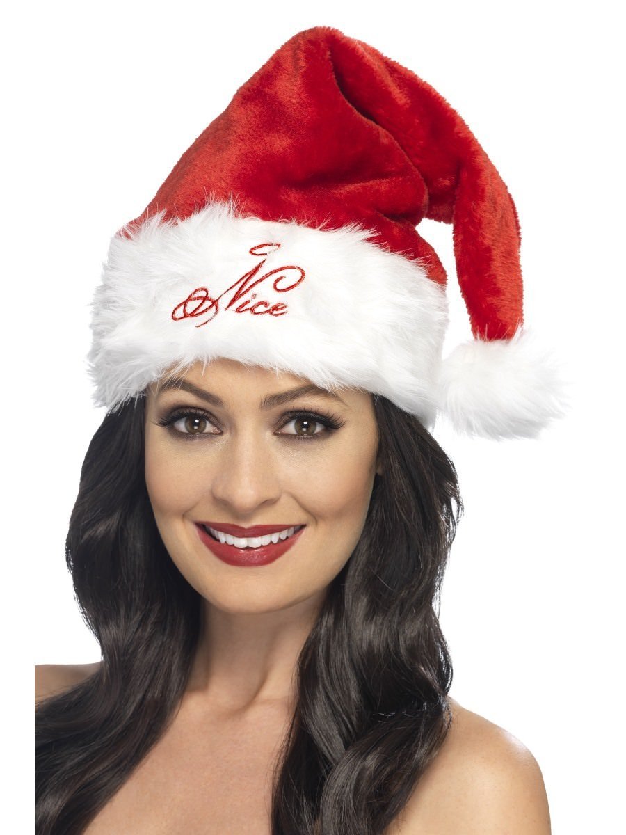 Naughty or Nice Santa Hat