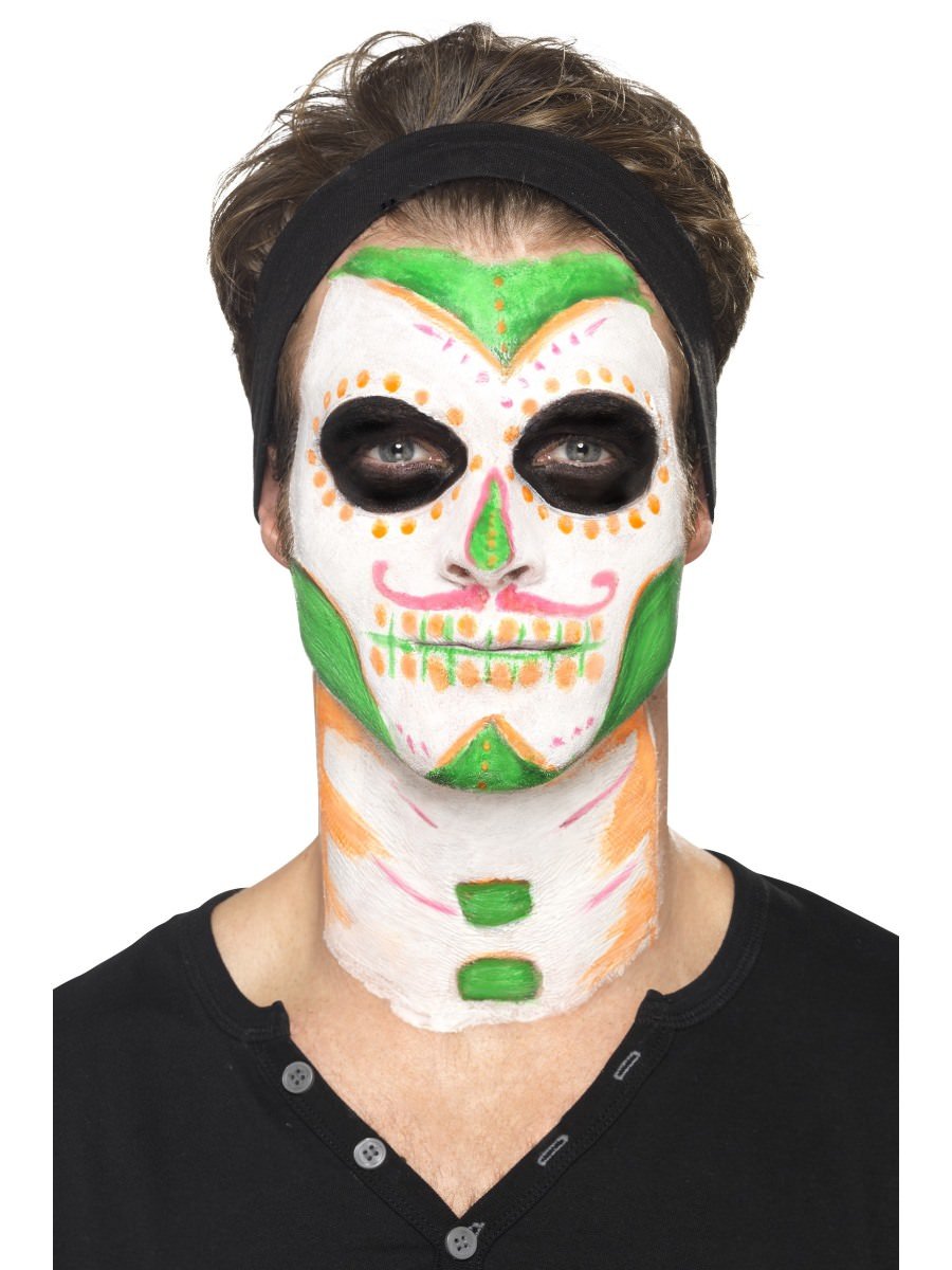 Neon Day of the Dead Liquid Latex Kit Alternative View 2.jpg