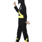 Ninja Assassin Costume, Black & Yellow Alternative View 1.jpg