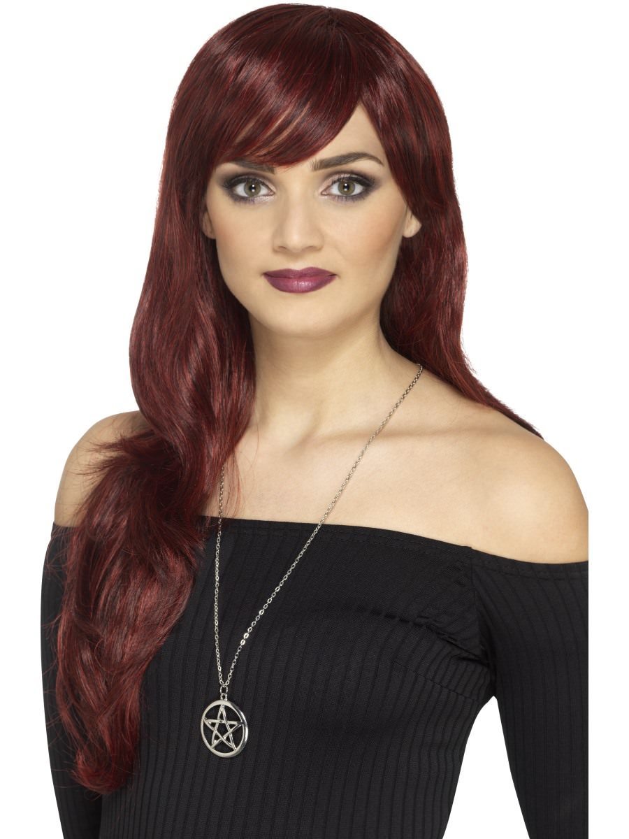 Occult Pentagram Medallion Necklace