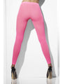 Neon Pink Opaque Footless Tights
