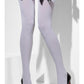 Opaque Hold-Ups, White, with Black Bows Alternative View 1.jpg