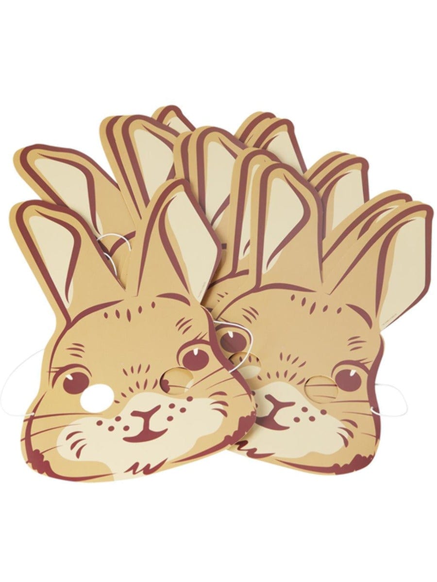 Peter Rabbit Movie Party Masks x8 | Smiffys.com.au – Smiffys Australia