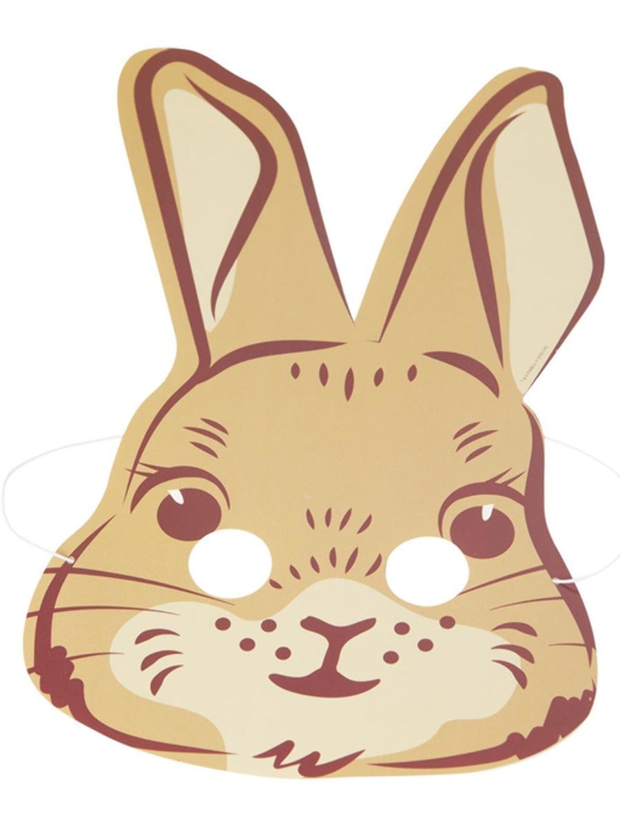 Peter Rabbit Masks Peter Rabbit Movie Party Masks x8 | Smiffys.com.au – Smiffys Australia
