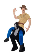 Piggyback Gorilla Costume Alternative View 1.jpg