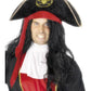 Pirate Hat, Black, with Skull and Crossbones Alternative View 1.jpg