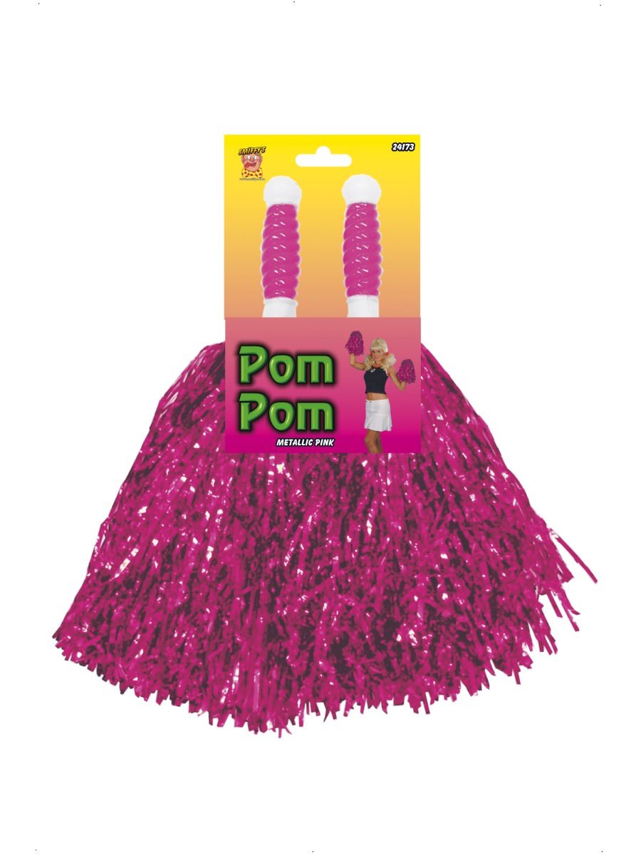 Pom Poms Metallic, Pink Alternative View 1.jpg