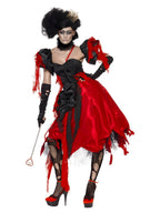 Queen Of Hearts Costume, Black & Red Alternative View 3.jpg