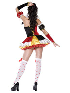 Queen of Hearts Costume, Red & Black Alternative View 2.jpg
