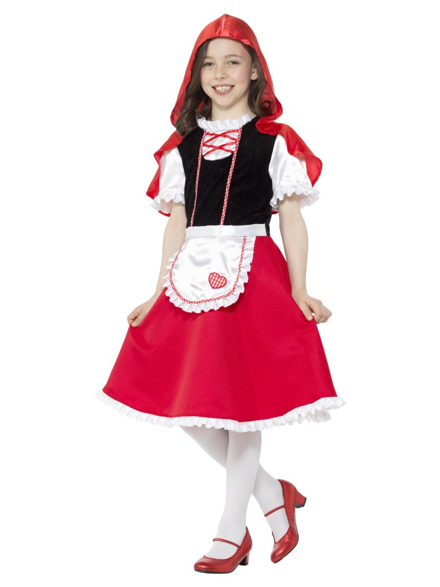 Red Riding Hood Girl Costume, Red