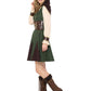 Robin Hood Lady Costume, Green & Brown