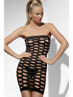 Seamless Mini Dress, Black, Cut Out Alternative View 2.jpg