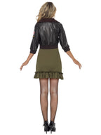 Sexy Top Gun Costume, with Jacket Alternative View 2.jpg