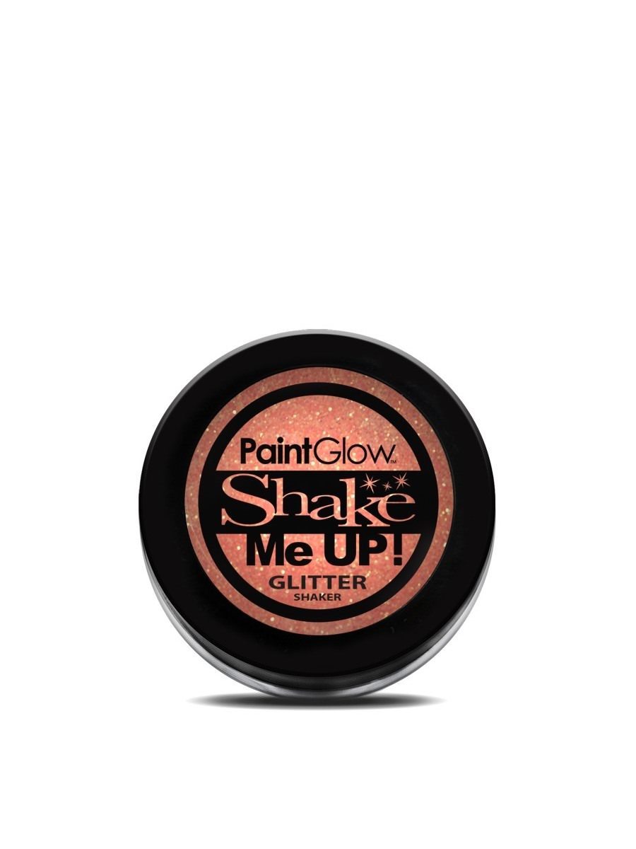 Shake Me Up UV Glitter Shaker, Peach, 5g