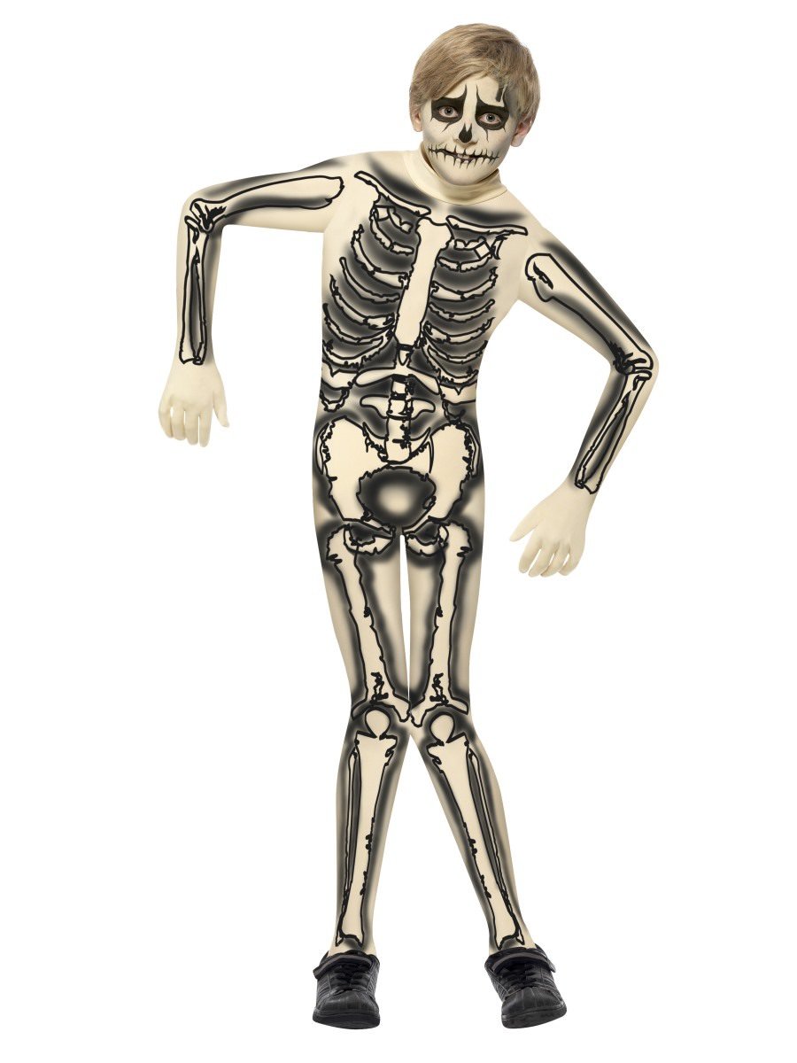 Skeleton Second Skin Costume, Nude