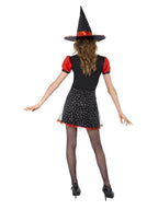 Teen Star Witch Costume, Black, with Dress & Hat Alternative View 2.jpg