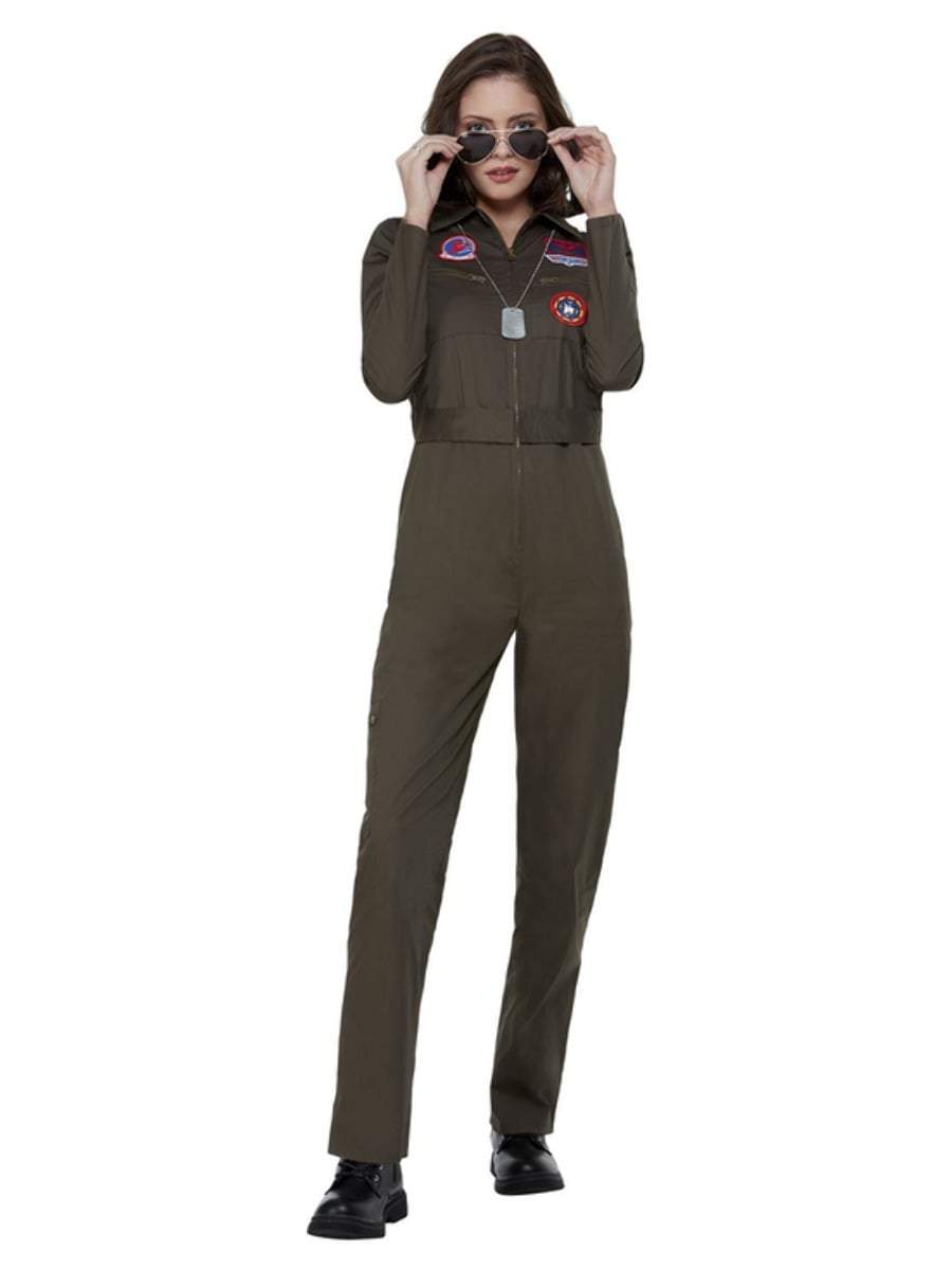 Top Gun Ladies Costume, Khaki
