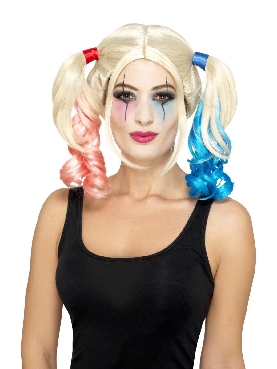 Twisted Harlequin Wig, Blonde 
