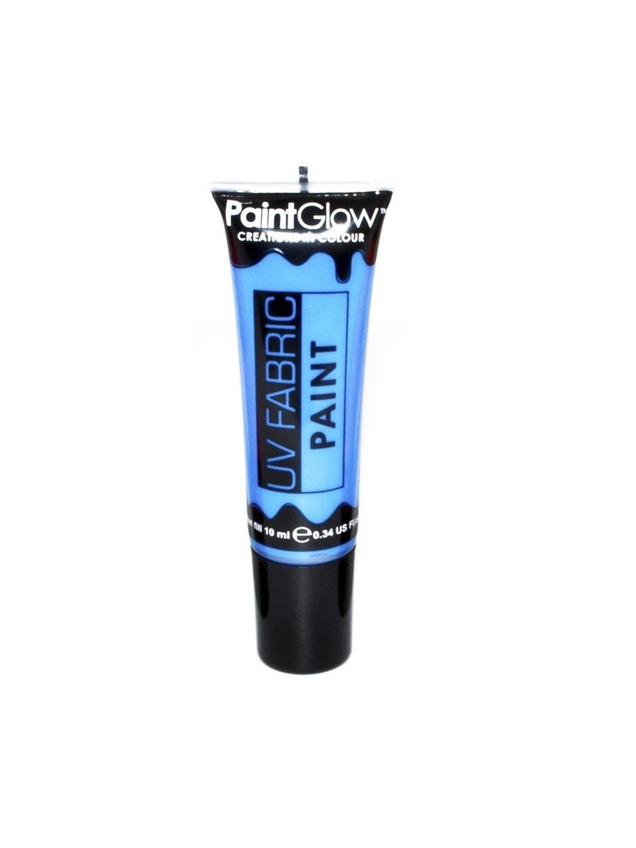 UV Fabric Paint, Blue, 10ml