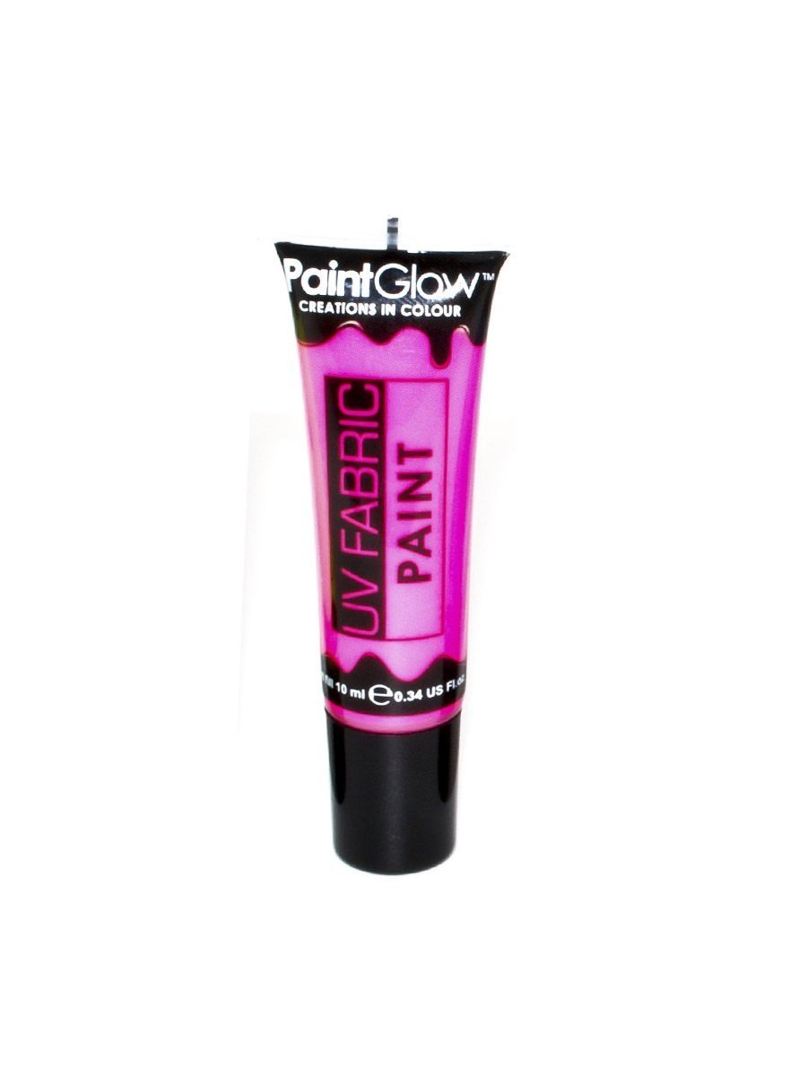 UV Fabric Paint, Pink, 10ml