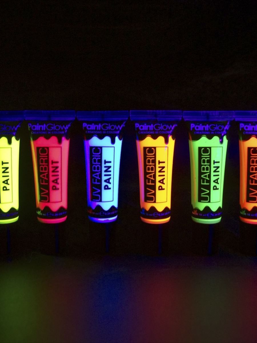 UV Fabric Paint, Yellow, 10ml Alternative View 1.jpg