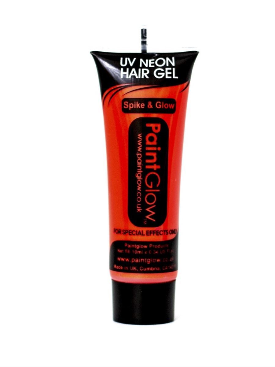 UV Hair Gel, Orange, 10ml