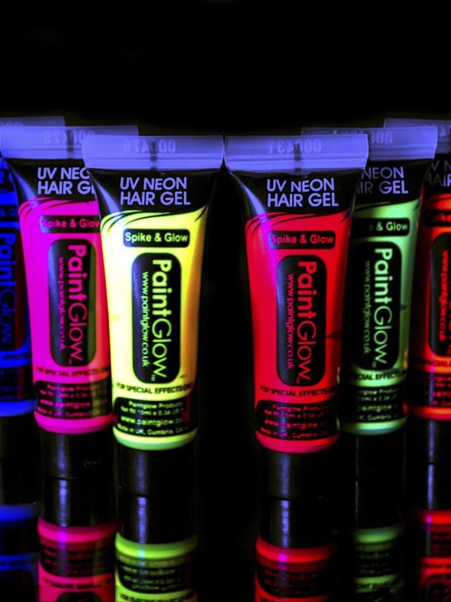 UV Hair Gel, Red, 10ml Alternative View 1.jpg