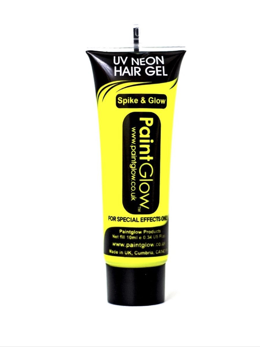 UV Hair Gel, Yellow, 10ml