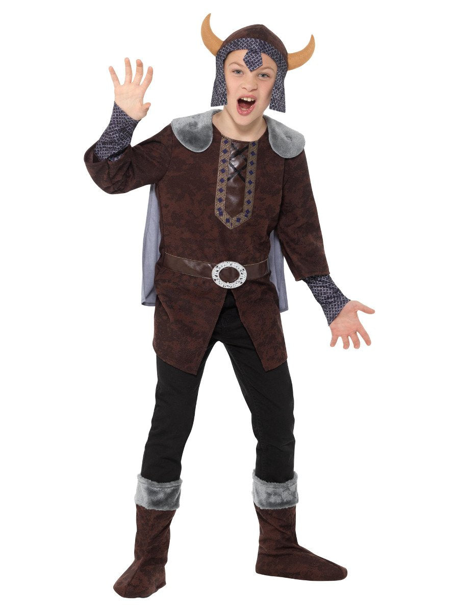 Viking Boy Costume, Brown