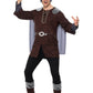Viking Man Costume, Brown