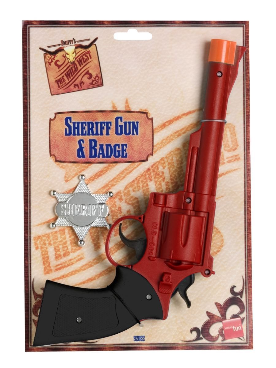 Western Gun and Badge