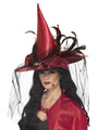 Deep Red Witch Hat