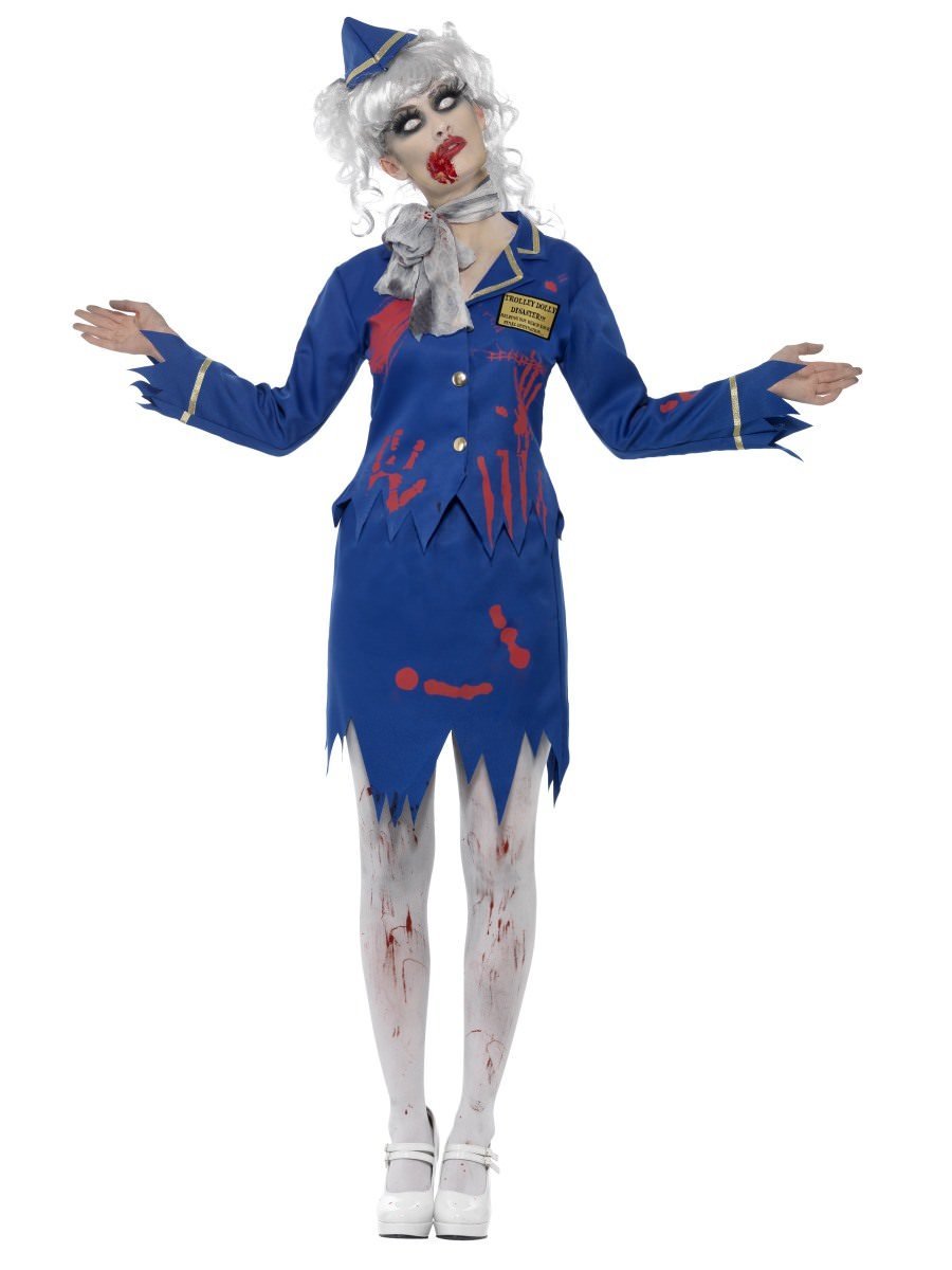 Zombie Air Hostess Costume