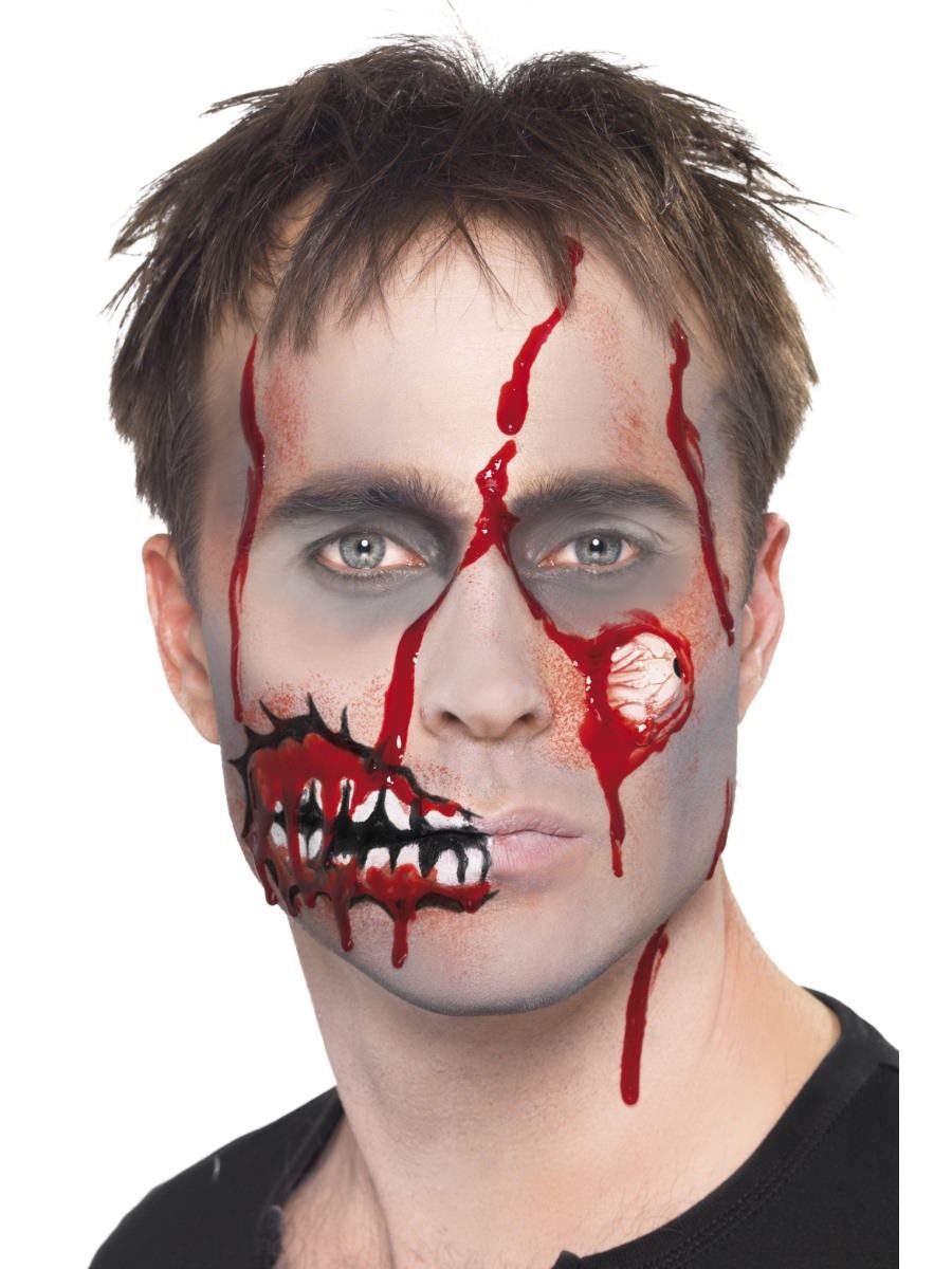 Zombie Make-Up Set, with Latex Eyeball Alternative View 4.jpg