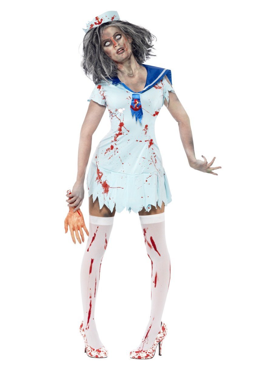 Zombie Sailor Costume, Female